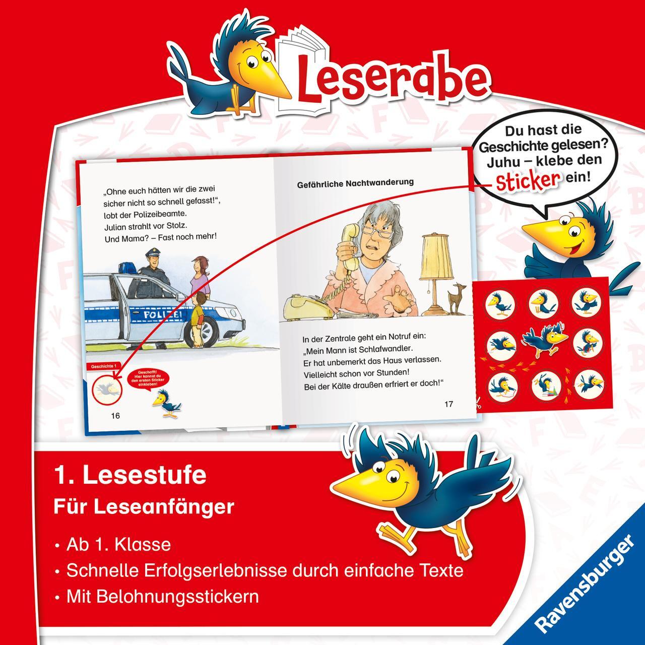 Thumbnail - Polizeigeschichten - Leserabe 1. Klasse - Erstlesebuch Für Kinder Ab 6