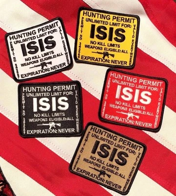 BS ISIS Hunting Permit Patch