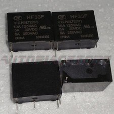 10Pcs HONGFA HF33F-012-HSLT 12VDC Power Relay 5A 250VAC 4Pin New~