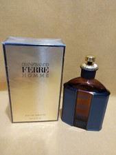 GIANFRANCO FERRE' HOMME/FOR MAN EAU DE TOILETTE SPLASH 125ML.VINTAGE OLD FORMULA