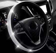 Bling Steering Wheel Cover Women Crystal Diamond Steering Wheel Cover Car Wheel