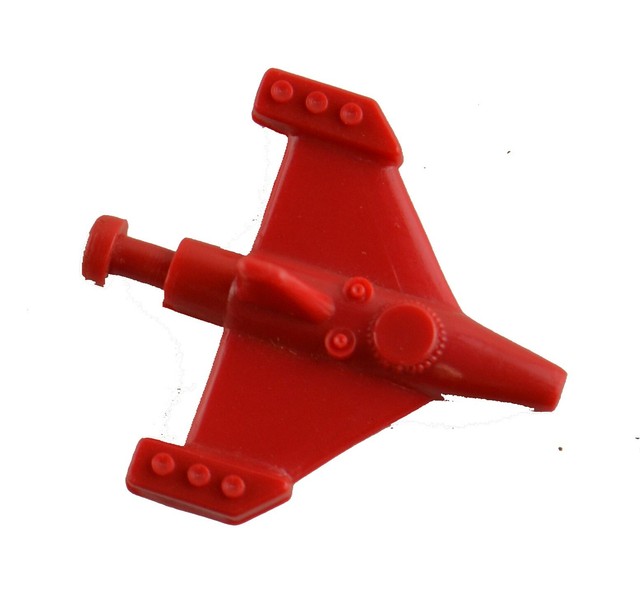 Mego Micronauts Red Plane Mini Wing Studs Tip Vtg Toy Replacement Part