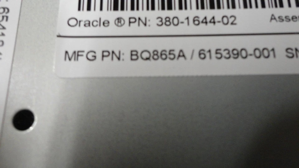 SUN Oracle LTO5 SAS HH SL24 SL48 380-1644 LTO5H-HPSAS-SLXX-Z 615390-001 BQ865A - Image 4 of 4