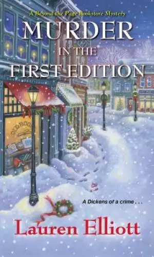 Murder in the First Edition (Bookstore Mystery) By Elliott, Lauren - VERY GOOD