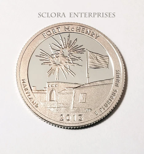 2013-S America the Beautiful Quarters Fort McHenry Proof — photo from the most recent tracked eBay sale