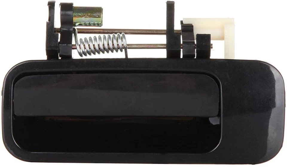 NUEVO par de manijas de puerta exterior trasera izquierda y derecha negras para Toyota Camry 1997-2001 Foto 2 de 4