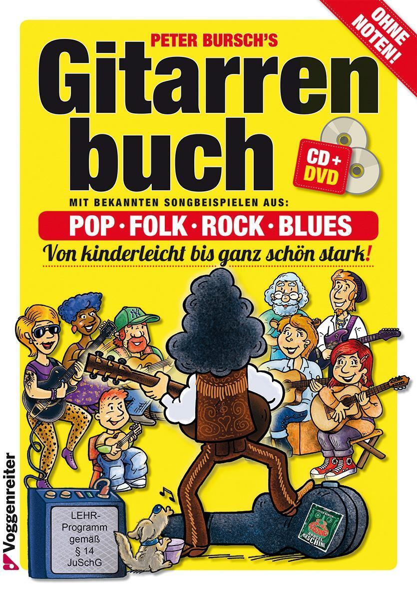Thumbnail - Gitarrenbuch 1. Mit Dvd Und Cd Peter Bursch 9783802402081