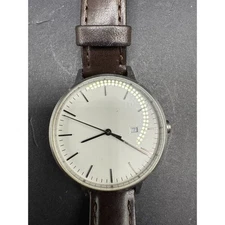 Linjer Model 01-SS 34mm Swiss Made Men's Quartz Watch 3 ATM Sapphire Crystal