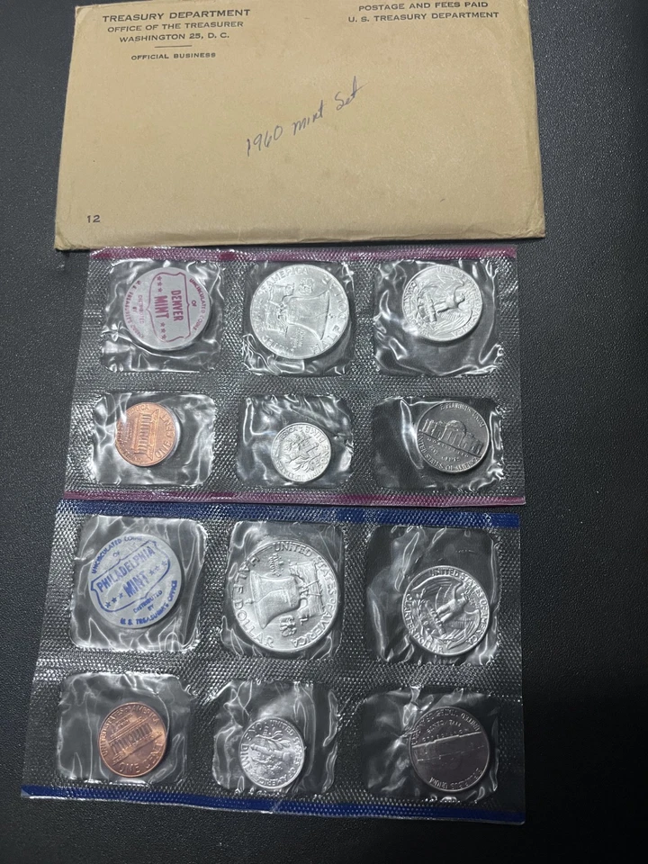 1960 Mint Set - 90% Silver Set US Coins - Image 2 of 2