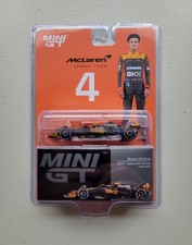 Mini GT #767 McLaren MCL60 #4 Lando Norris 2023 F1 Japan GP 2nd Place
