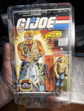 GI JOE ARAH DREADNOKS BUZZER COBRA THE ENEMY 1985 HASBRO NEW MOC AFA  CSA  HOT