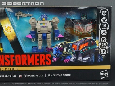 Transformers Age Primes 4-Pack BUMPER ULTRA MAGNUS HORRI-BULL