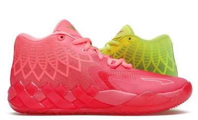 Size 9 - PUMA MB.01 x Rick and Morty Green/Red 2022 (Clean With Box, See Pics)