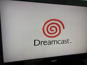 Sega Dreamcast Console w/White Controller  & Demo Game (Tested & Working)