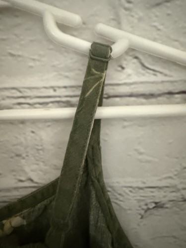 Old Navy Green Floral Sundress Adj Straps Pullover Cotton/Rayon Girl's S(6/7) - Picture 7 of 10