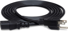 PWC-148 Power Cord, IEC C13 to NEMA 5-15P, 8 Feet