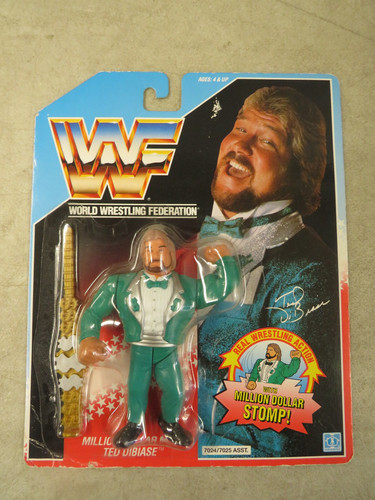 1990 Hasbro Million Dollar Man Ted Dibiase WWE WWF...