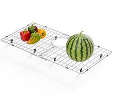 Chilinii Sink Protectors for Kitchen Sink 28" x 14" Stainless Steel Sink Rack