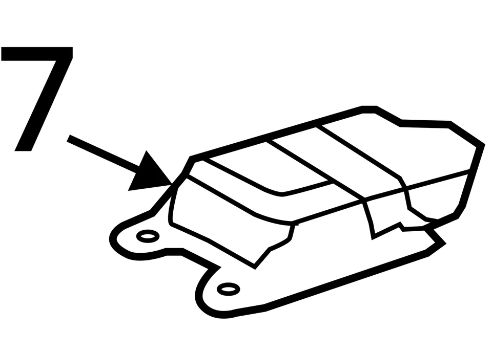 Chassis ECM  Left Hand Inner Fender Fits 14 LEXUS ES300H 2063659 Foto 4 de 4