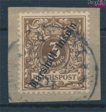 Briefmarken Marshall-Inseln (Dt. Kol.) 1899 Mi 7a gestempelt Aufdrucka (10731587