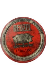 Reuzel Red High Shine Pomade,3-1.3oz Tins total 3.9oz, Versatile Water soluble