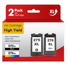 PG-275XL CL-276XL Ink Cartridges for Canon Pixma TR4722 TR4720 TS3722 TS3522 Ink