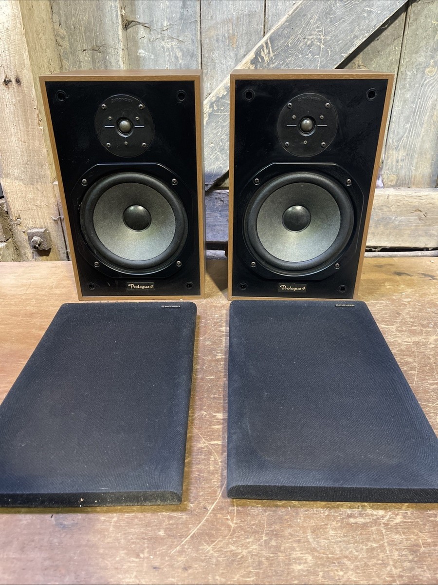 Pioneer Model Prologue 4 Speakers Pair Of 80w 8 Ohms Loudspeakers