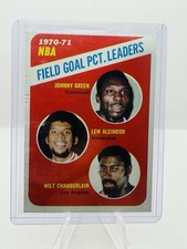 1971-72 Topps - League Leaders Kareem Abdul-Jabbar, Wilt Chamberlain, Johnny...