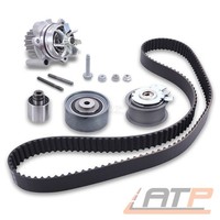 Zahnriemensatz Zahnriemen + Wasserpumpe FüR Audi Seat Skoda Vw 2.0 Tdi Azv Bkd