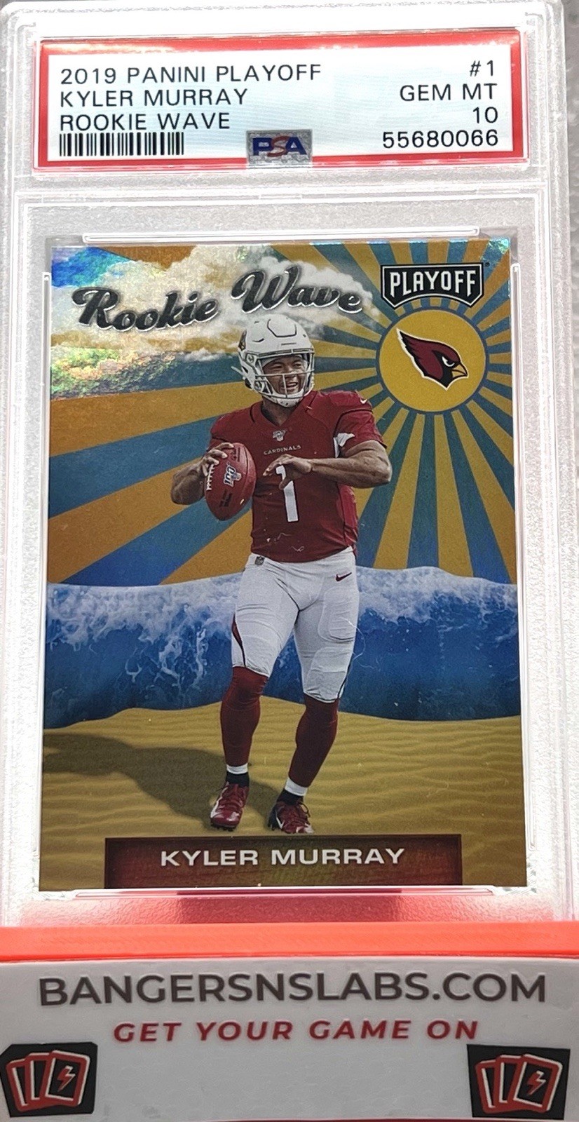 Kyler Murray Panini Playoff Rookie Wave #1 Base