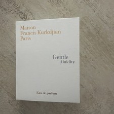 Maison Francis Kurkdjian Gentle Fluidity Silver EDP Vial Sample 2ml New withCard