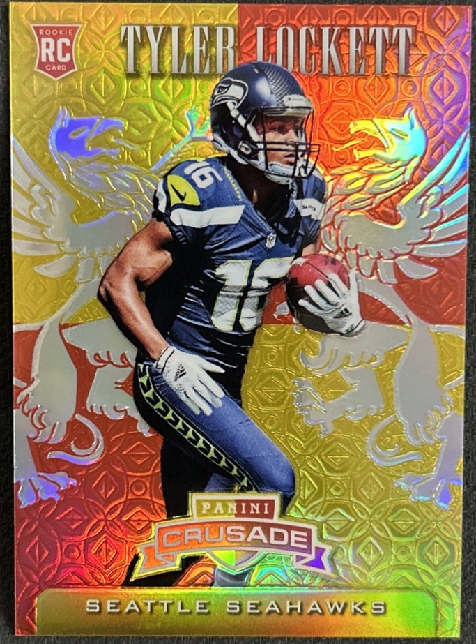 Tyler Lockett Panini Rookies & Stars Crusade Rookies #CR18 Red