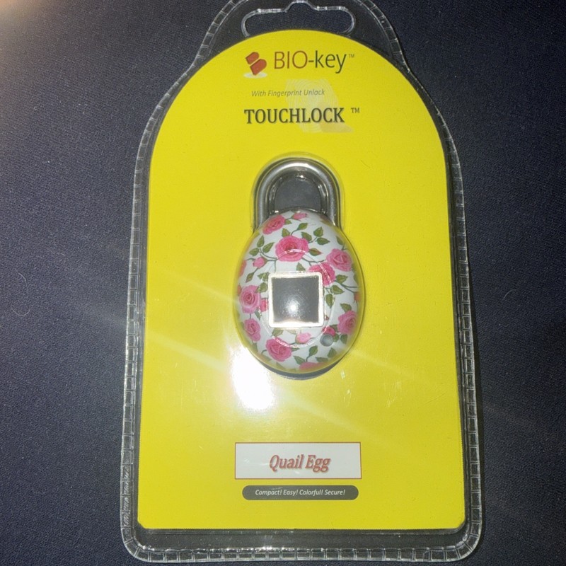 TOUCHLOCK™ FINGERPRINTSMART PADLOCKNew