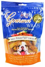 Loving Pets Gourmet Sweet Potato Wrapped in Chicken 1 Count (Pack of 1)