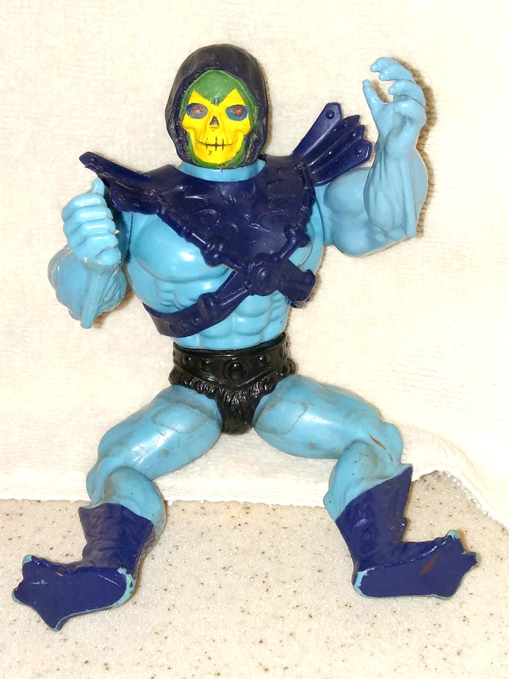复古 Mattell Dragon Blaster Skeleton-MOTU-He-Man-Masters of the Univers — 第 3/4 张图片