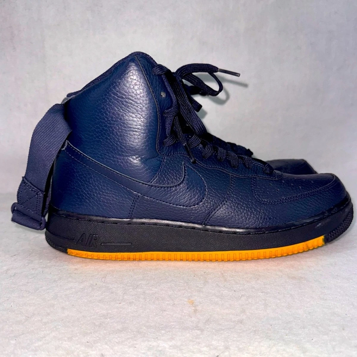 Nike Air Force 1 High CK6636-012 Obsidian- Amarillo Mens Size 10 Blue & Yellow Nike Air Force 1 High Obsidian Gold for Sale | Authenticity  main image 2