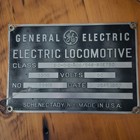Old MILWAUKEE RR Electric Loco *BUILDERS PLATE*   LITTLE JOE CMStP&P RR — photo 2