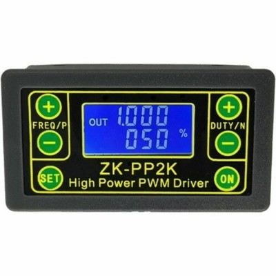 ZK-PP2 High-Power PWM Dimming Motor Solenoid Valve Driver Adjustable Cycle Delay