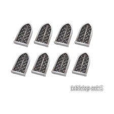 Tabletop Art Terrain 28mm Windows Set 7 Pack New