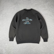Vintage 1986 Phantom Of The Opera Sweater Size Large Theatre Mask Fruit of Loom