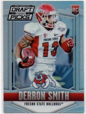 2015 Prizm Draft Picks Silver #175 Derron Smith Fresno State Bulldogs RC zzz