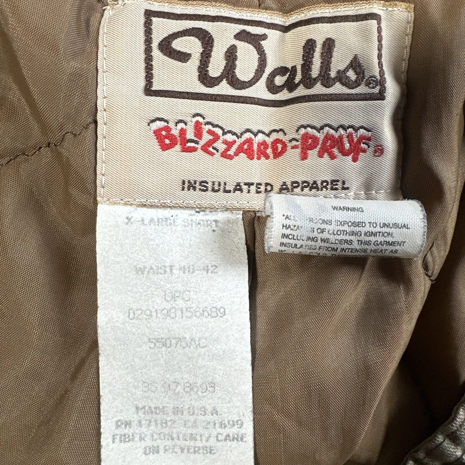 Walls Blizzard Pruf Insulated Hunting Pants Advantage Camouflage Size: XL Short - Image 4 of 4