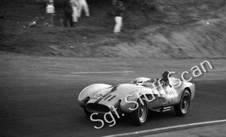 1958 Road Racing original photo negative Richie Ginther Ferrari at Riverside