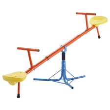 Kids Seesaw Sit Spin Teeter Totter 3 Leg Outdoor Playground 100lbs Per Seat