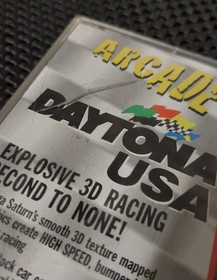 Daytona USA (Sega Saturn, 1995) -BOX & MANUAL ONLY!! 