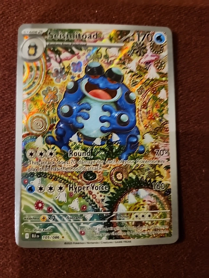 Pokemon Card Seismitoad EX Holo Rare XY Furious Fists #20/111 - Image 2 of 3