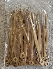 100 New Old Stock Clock Hands Gold Colour PARTS REPAIR C12