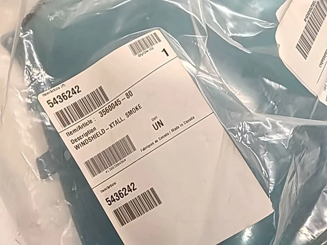 Windshield-XTall, Smoke - 2000 POLARIS NOS - Image 2 of 4