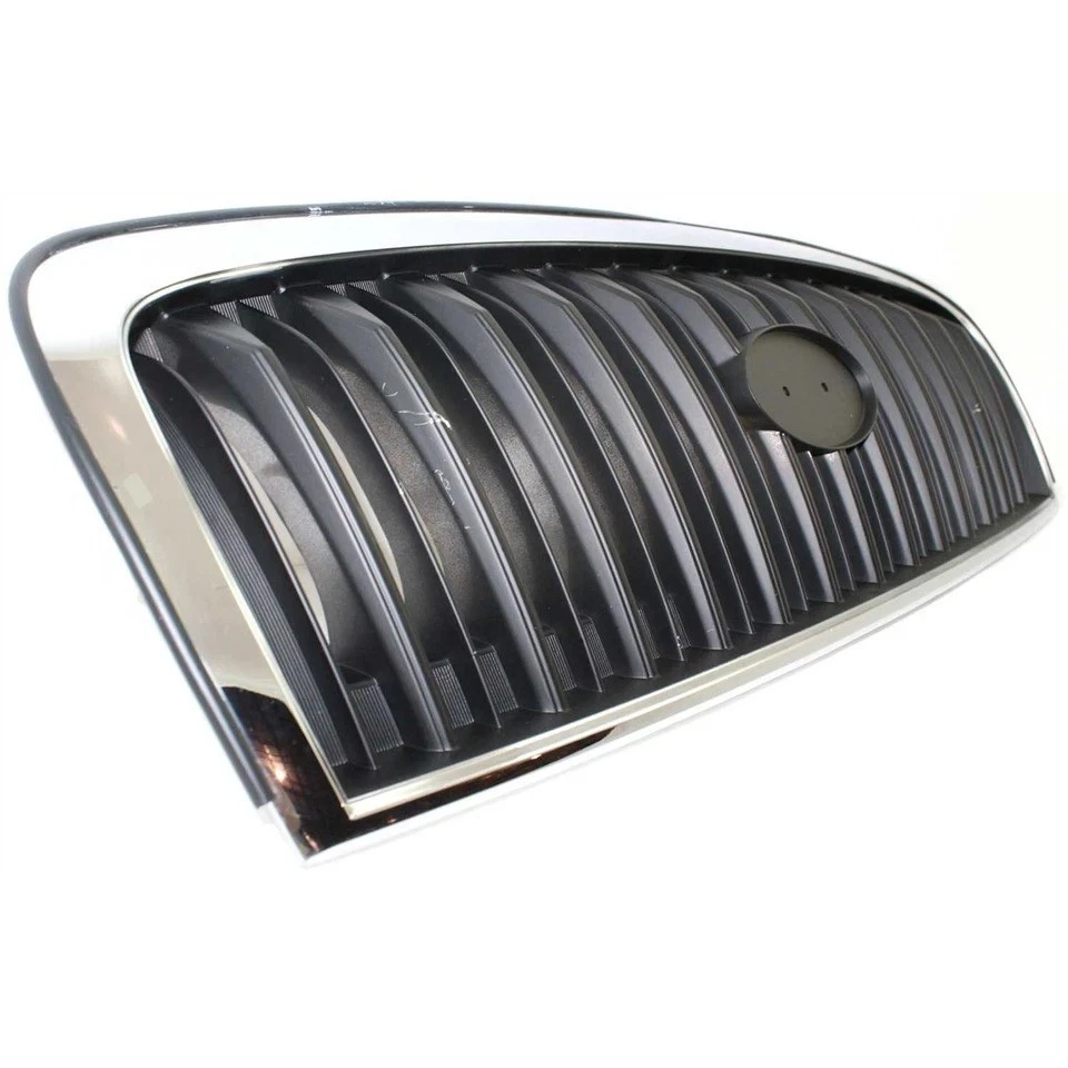 Grille Chrome Shell with Black Insert Plastic For 2002-2005 Hyundai Sonata Front Foto 3 de 4