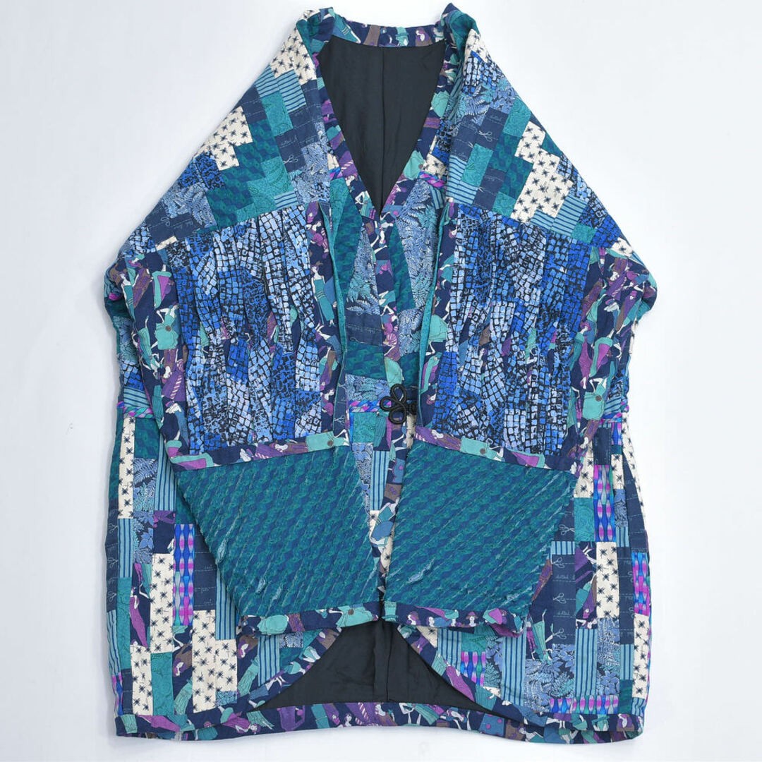 Vintage Handmade Patchwork Design Quilt Jacket Co… - image 8